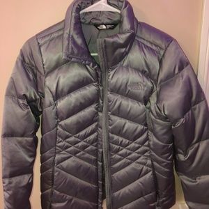 North Face Gray Puffer
